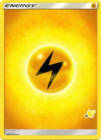 Lightning Energy (Pikachu Stamp #18) [Battle Academy 2020] (Online Only)