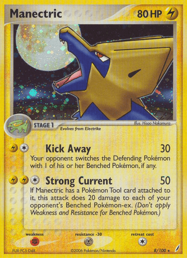 Manectric (8/100) [EX: Crystal Guardians] (Online Only)