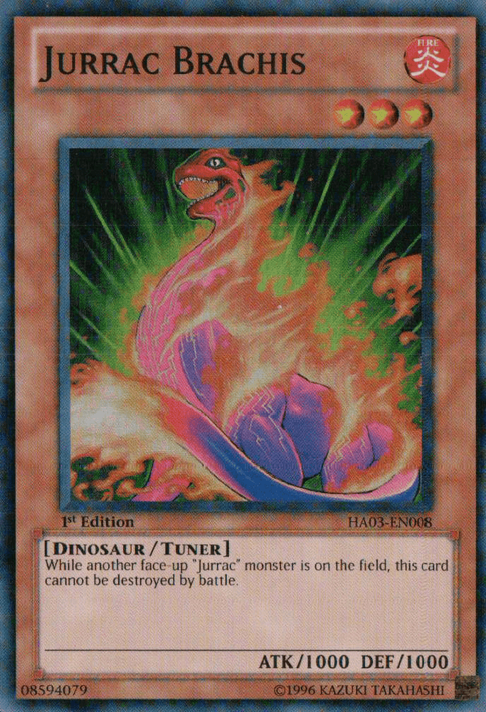 Jurrac Brachis [HA03-EN008] Super Rare (ONLINE ORDER ONLY)