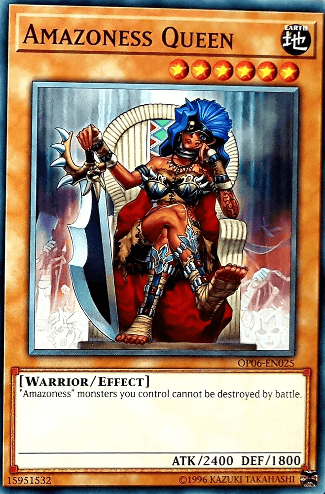 Amazoness Queen [OP06-EN025] Common (ONLINE ORDER ONLY)