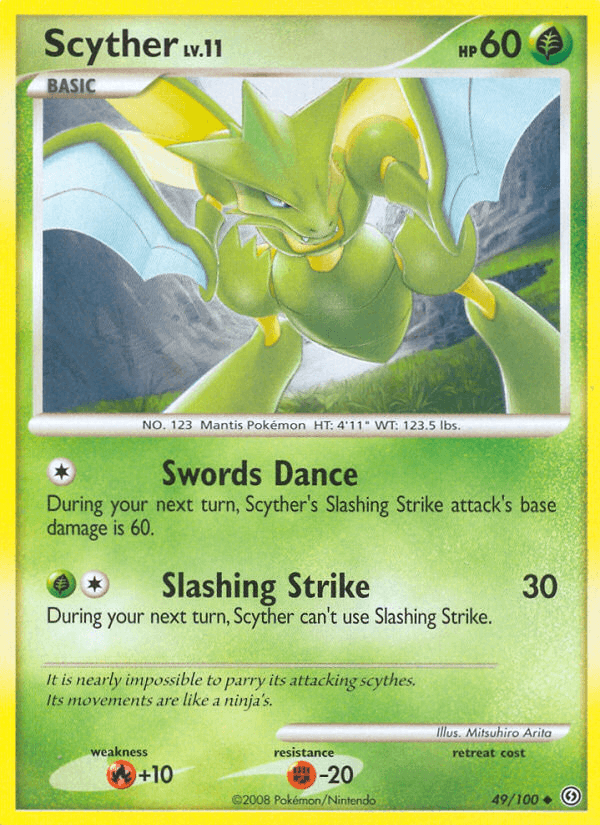 Scyther (49/100) [Diamond & Pearl: Stormfront] (Online Only)