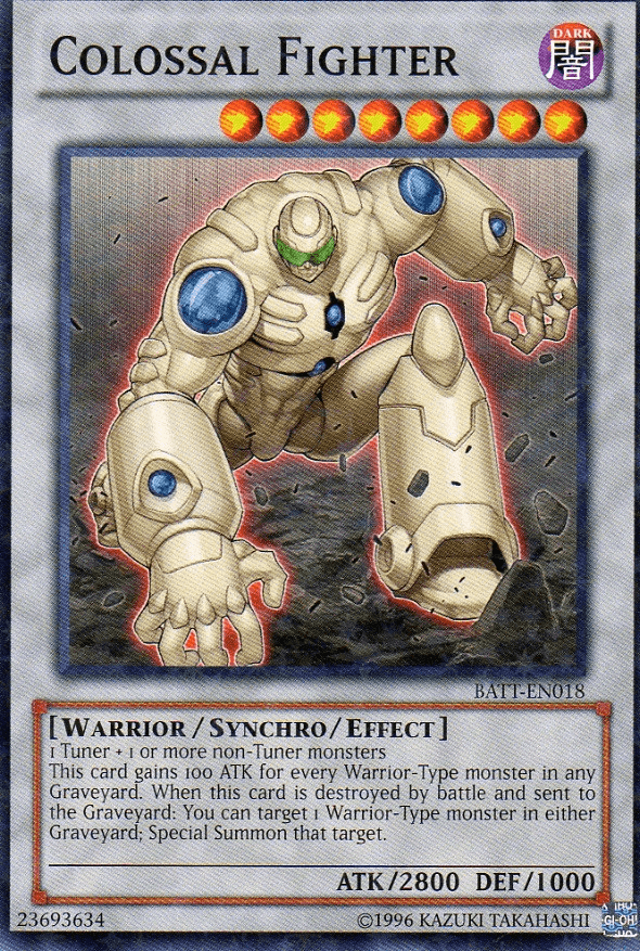 Colossal Fighter [BATT-EN018] Starfoil Rare (ONLINE ORDER ONLY)
