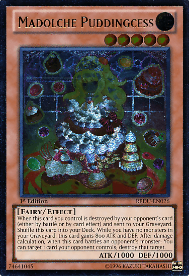 Madolche Puddingcess [REDU-EN026] Ultimate Rare (ONLINE ORDER ONLY)