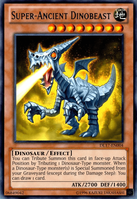 Super-Ancient Dinobeast (Purple) [DL17-EN004] Rare (ONLINE ORDER ONLY)