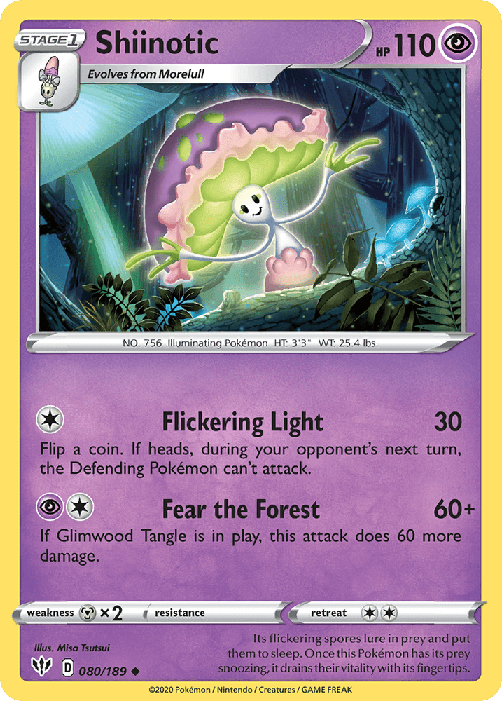Shiinotic (080/189) [Sword & Shield: Darkness Ablaze] (Online Only)