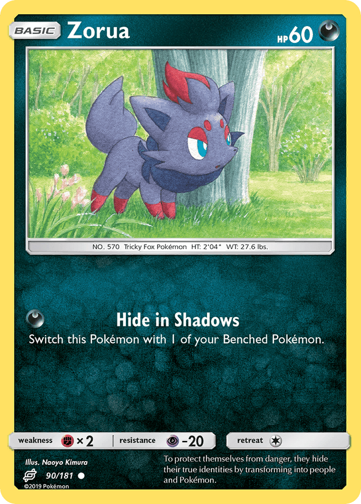 Zorua (90/181) [Sun & Moon: Team Up] (Online Only)