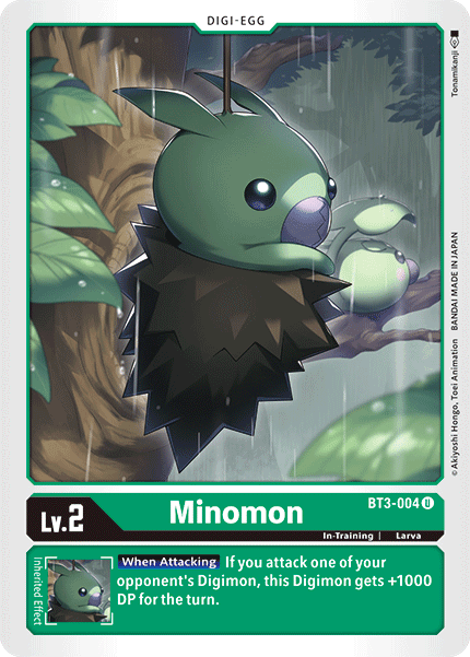 Minomon [BT3-004] [Release Special Booster Ver.1.5] (ONLINE ORDER ONLY)
