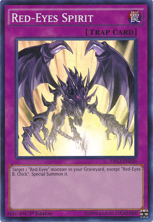 Red-Eyes Spirit [DRL2-EN020] Super Rare (ONLINE ORDER ONLY)