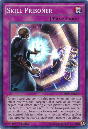 Skill Prisoner [MP14-EN237] Super Rare (ONLINE ORDER ONLY)