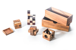 3 Brain Teaser Puzzle Gift Set (Online Order Only)