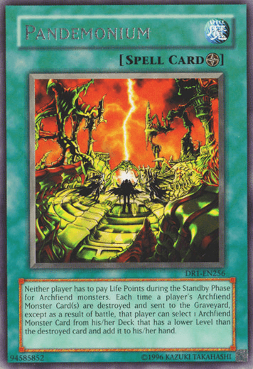 Pandemonium [DR1-EN256] Rare (ONLINE ORDER ONLY)