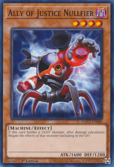 Ally of Justice Nullfier [HAC1-EN080] Common (ONLINE ORDER ONLY)