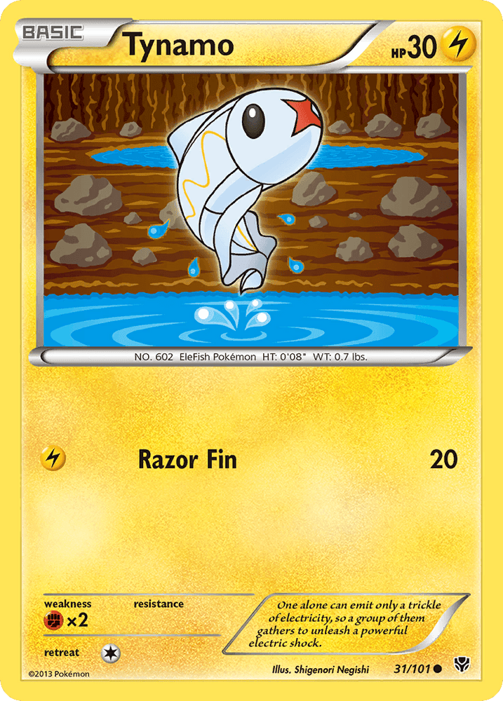 Tynamo (31/101) [Black & White: Plasma Blast] (Online Only)