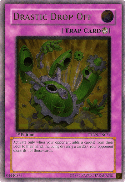 Drastic Drop Off [PTDN-EN074] Ultimate Rare (ONLINE ORDER ONLY)