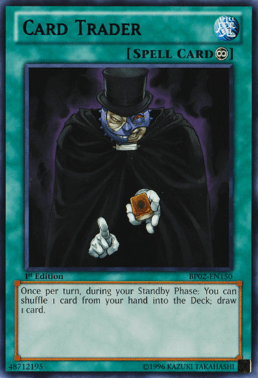 Card Trader [BP02-EN150] Rare (ONLINE ORDER ONLY)