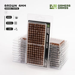 Gamers Grass Tufts: Brown 4mm- Small (ONLINE ORDER ONLY)