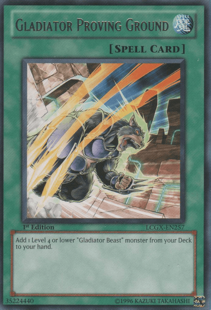 Gladiator Proving Ground [LCGX-EN257] Rare (ONLINE ORDER ONLY)