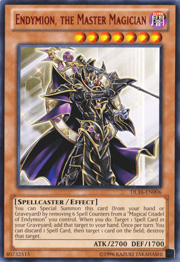 Endymion, the Master Magician (Red) [DL16-EN006] Rare (ONLINE ORDER ONLY)