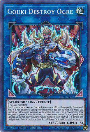 Gouki Destroy Ogre [IGAS-ENSE2] Super Rare (ONLINE ORDER ONLY)