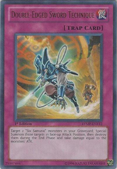 Double-Edged Sword Technique [RYMP-EN112] Ultra Rare (ONLINE ORDER ONLY)