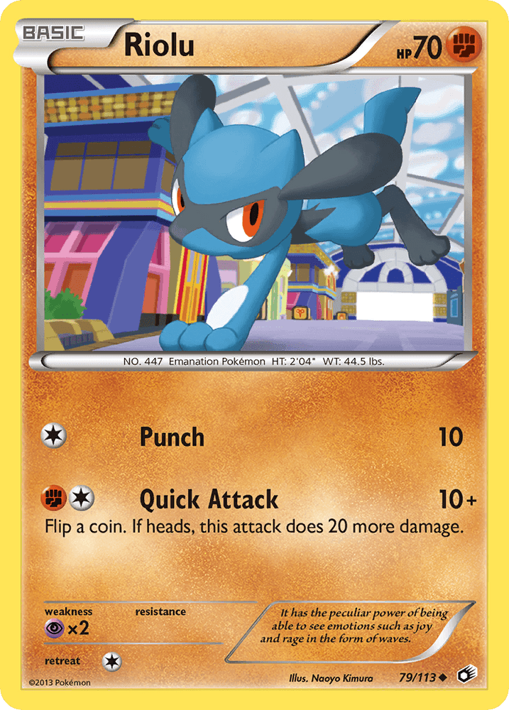 Riolu (79/113) [Black & White: Legendary Treasures] (Online Only)