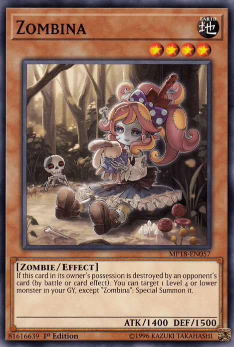 Zombina [MP18-EN057] Common (ONLINE ORDER ONLY)