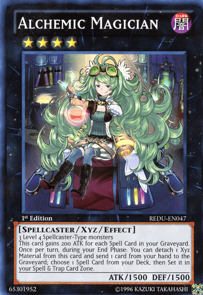 Alchemic Magician [REDU-EN047] Super Rare (ONLINE ORDER ONLY)