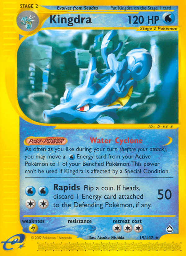Kingdra (19/147) [Aquapolis] (Online Only)