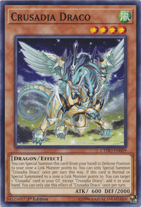 Crusadia Draco [CYHO-EN009] Common (ONLINE ORDER ONLY)