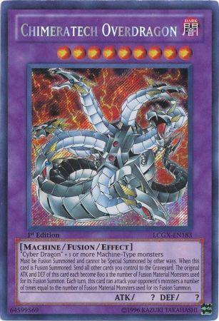 Chimeratech Overdragon [LCGX-EN183] Secret Rare (ONLINE ORDER ONLY)