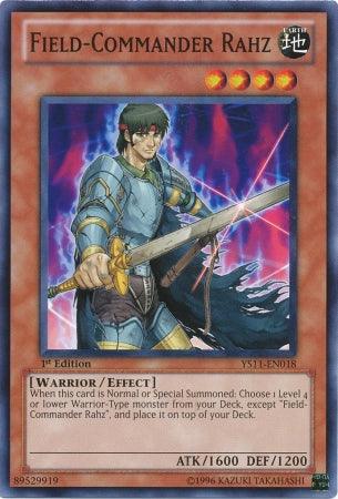 Field-Commander Rahz [YS11-EN018] Common (ONLINE ORDER ONLY)