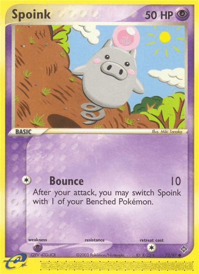 Spoink (73/97) [EX: Dragon] (Online Only)