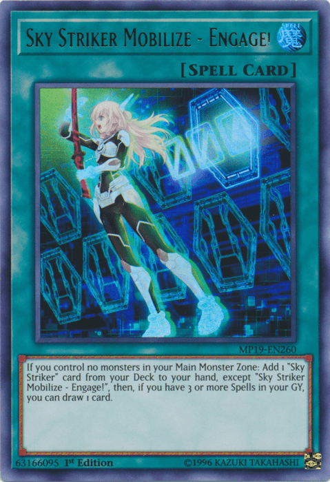Sky Striker Mobilize - Engage! [MP19-EN260] Ultra Rare (ONLINE ORDER ONLY)