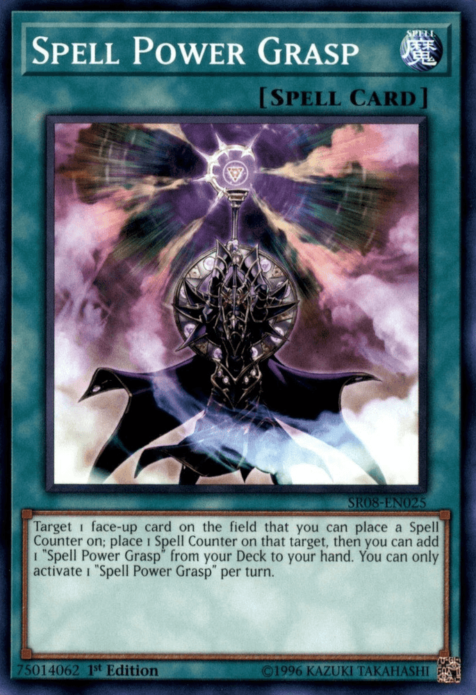 Spell Power Grasp [SR08-EN025] Common (ONLINE ORDER ONLY)