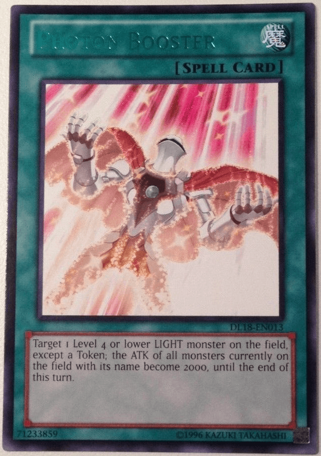 Photon Booster (Green) [DL18-EN013] Rare (ONLINE ORDER ONLY)