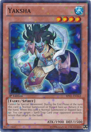 Yaksha [BP01-EN163] Starfoil Rare (ONLINE ORDER ONLY)