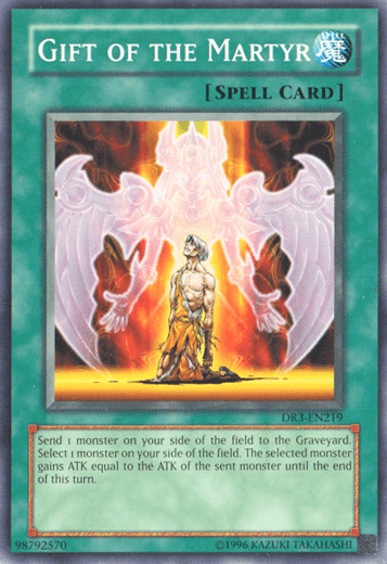 Gift of the Martyr [DR3-EN219] Common (ONLINE ORDER ONLY)