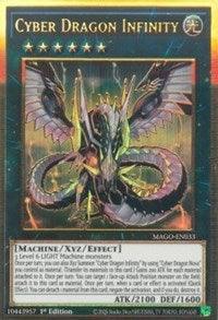 Cyber Dragon Infinity [MAGO-EN033] Gold Rare (ONLINE ORDER ONLY)
