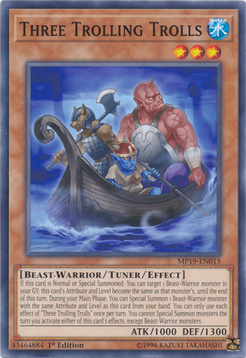 Three Trolling Trolls [MP19-EN015] Common (ONLINE ORDER ONLY)