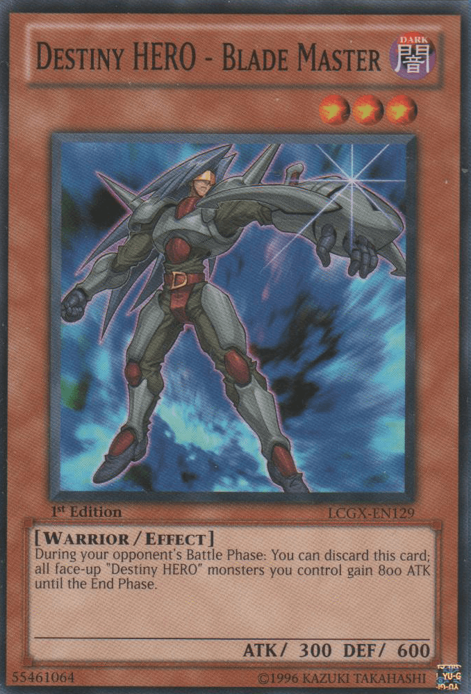 Destiny HERO - Blade Master [LCGX-EN129] Common (ONLINE ORDER ONLY)