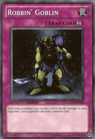 Robbin' Goblin [GLD4-EN045] Common (ONLINE ORDER ONLY)
