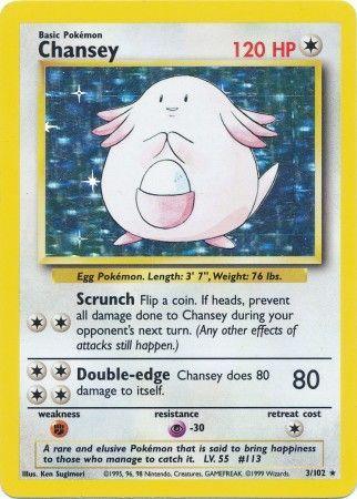 Chansey (3/102) [Base Set Unlimited] (Online Only)
