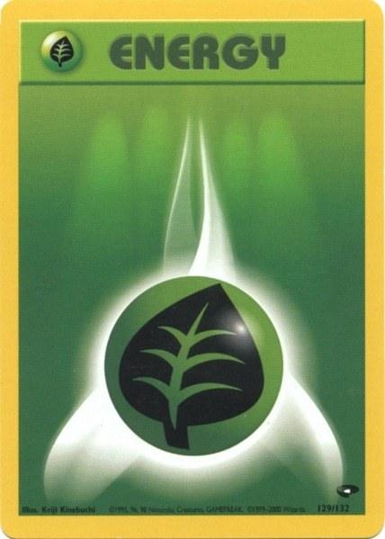 Grass Energy (129/132) [Gym Challenge Unlimited] (Online Only)