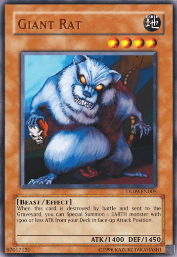 Giant Rat (Bronze) [DL09-EN005] Rare (ONLINE ORDER ONLY)