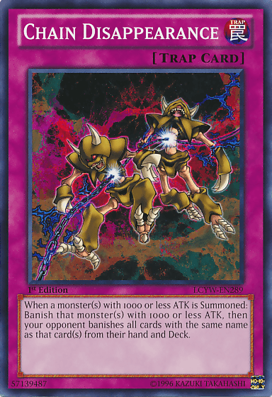 Chain Disappearance [LCYW-EN289] Common (ONLINE ORDER ONLY)