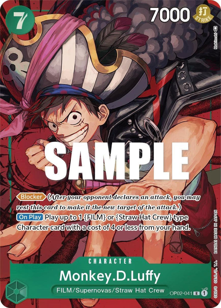 Monkey.D.Luffy (Alternate Art) [Paramount War] (ONLINE ORDER ONLY)