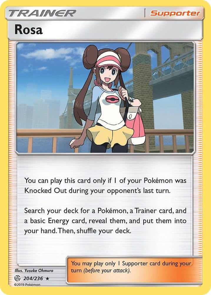 Rosa (204/236) (Theme Deck Exclusive) [Sun & Moon: Cosmic Eclipse] (Online Only)