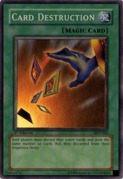 Card Destruction [SDY-042] Super Rare (ONLINE ORDER ONLY)