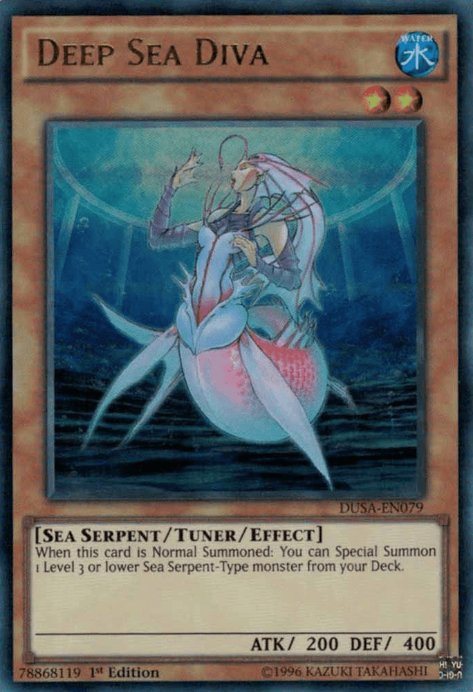 Deep Sea Diva [DUSA-EN079] Ultra Rare (ONLINE ORDER ONLY)