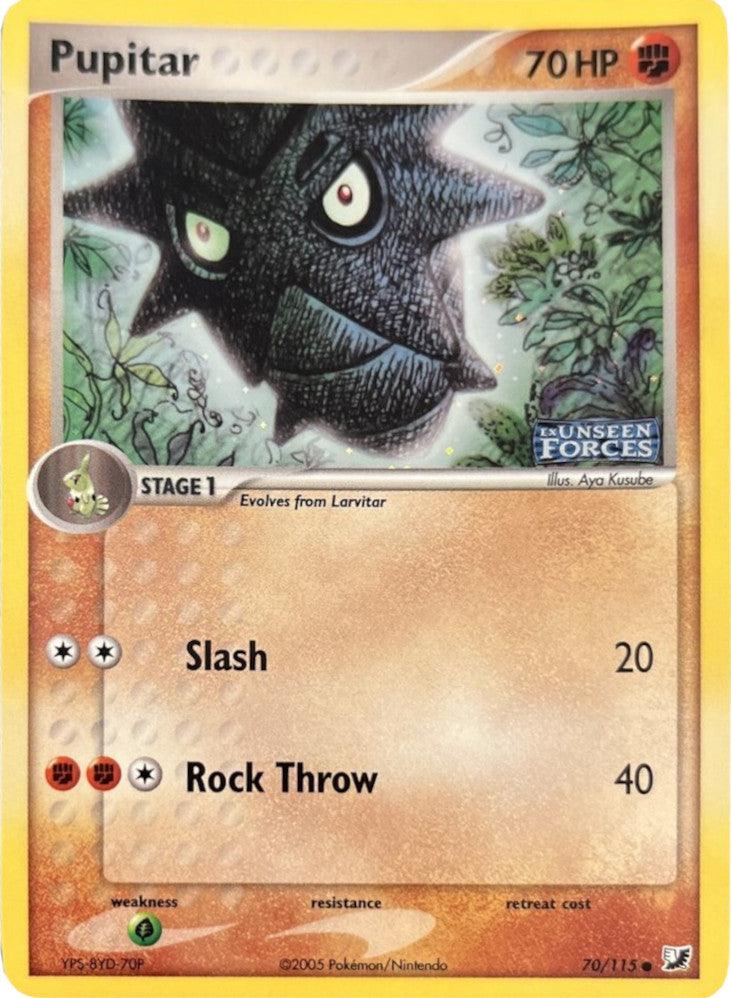 Pupitar (70/115) (Stamped) [EX: Unseen Forces] (Online Only)